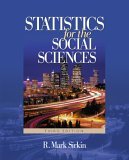 Statistics for the Social Sciences  cover art