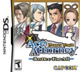 Case art for Phoenix Wright, Ace Attorney: Justice For All - Nintendo DS