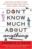 Don't Know Much aboutÂ® Anything Everything You Need to Know but Never Learned about People, Places, Events, and More! cover art