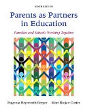 Parents As Partners in Education: Families and Schools Working Together cover art