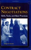 Contract Negotiations Skills Tools and Best Practices cover art