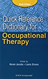 Quick Reference Dictionary for Occupational Therapy  cover art
