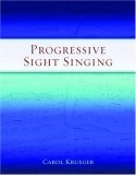 Progressive Sight Singing  9780195178470 Front Cover