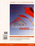 Elementary Statistics, Books a La Carte Edition + Mystatlab With Pearson Etext Access Card Package:  cover art