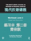 Routledge Course in Modern Mandarin Chinese Workbook Level 2 (Simplified)  cover art