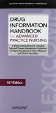 Drug Information Handbook for Advanced Practice Nursing:  cover art