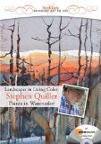 Landscapes in Living Color,Stephen Quiller Paints in Watercolor: cover art