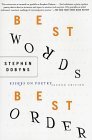 Best Words, Best Order Essays on Poetry
