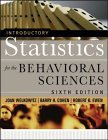 Introductory Statistics for the Behavioral Sciences 6th 9780471735472 Front Cover