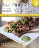 Eat Right 4 Your Type Personalized Cookbook Type B 150+ Healthy Recipes for Your Blood Type Diet 2013 9780425269473 Front Cover