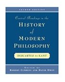 Central Readings in the History of Modern Philosophy 2nd 1998 Revised  9780534523473 Front Cover