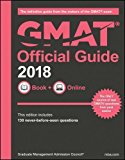 GMAT Official Guide 2018 2nd 9781119387473 Front Cover