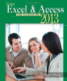 Using Microsoft Excel and Access 2013 for Accounting + Student Data Cd-rom:  cover art