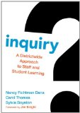 Inquiry A Districtwide Approach to Staff and Student Learning  9781412992473 Front Cover