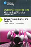 MasteringPhysics with Pearson EText -- Standalone Access Card -- for College Physics Explore and Apply 2nd 9780134665474 Front Cover