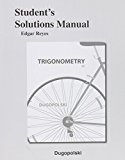 Student's Solutions Manual for Trigonometry  cover art