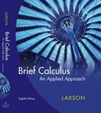 Calculus An Applied Approach 8th 2007 Brief Edition  9780618958474 Front Cover