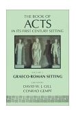 Book of Acts in Its Graeco-Roman Setting 1994 9780802848475 Front Cover