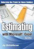 Estimating with Microsoft Excel 