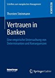 Vertrauen in Banken 2012 9783658011475 Front Cover
