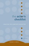 Actor's Checklist 3rd 2006 Revised  9780495050476 Front Cover