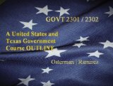 United States and Texas Government Course Outline 2011 9781111973476 Front Cover