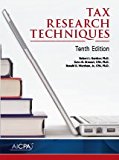 Tax Research Techniques 10th 9781941651476 Front Cover
