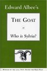 Goat, or Who Is Sylvia? Broadway Edition cover art