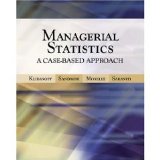 Managerial Statistics A Case-Based Approach cover art