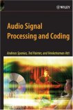 Audio Signal Processing and Coding 2007 9780471791478 Front Cover
