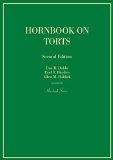 Hornbook on Torts 2nd 9781628101478 Front Cover
