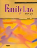 Black Letter Outline on Family Law  cover art