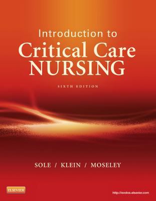 Introduction to Critical Care Nursing  cover art