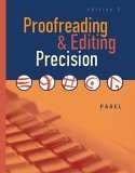 Proofreading and Editing Precision 5th 2005 Revised  9780538442480 Front Cover
