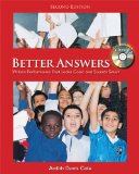 Better Answers Written Performance That Looks Good and Sounds Smart cover art