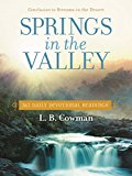 Springs in the Valley 365 Daily Devotional Readings  9780310354482 Front Cover
