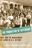Production of Difference Race and the Management of Labor in U. S. History