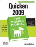 Quicken 2009: the Missing Manual 2008 9780596522483 Front Cover