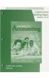 Working Papers, Chapters 18-24 for Gilbertson/Lehman/Gentene's Century 21 Accounting: General Journal, 10th cover art