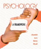Psychology A Framework for Everyday Thinking cover art