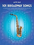 101 Broadway Songs for Alto Sax  9781495052484 Front Cover