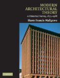 Modern Architectural Theory A Historical Survey, 1673-1968