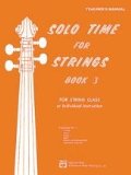 Solo Time for Strings, Bk 1 Violin cover art