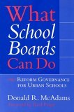 What School Boards Can Do Reform Governance for Urban Schools cover art