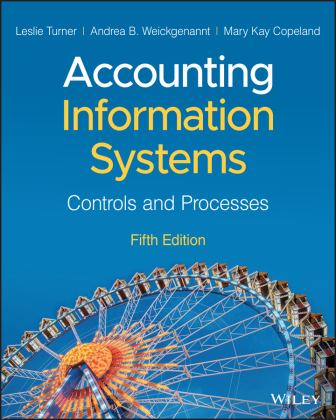 Accounting Information Systems Controls and Processes 5th 9781119989486 Front Cover