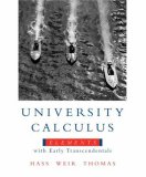 University Calculus Elements with Early Transcendentals cover art