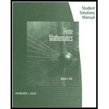 Finite Mathematics 7th 2007 9780495557487 Front Cover