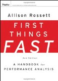 First Things Fast A Handbook for Performance Analysis cover art