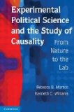 Experimental Political Science and the Study of Causality From Nature to the Lab cover art