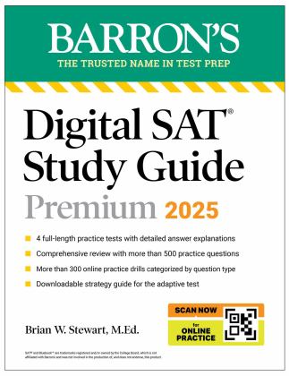     BARRON'S DIGITAL SAT STUDY GDE..-PK  9781506292489 Front Cover